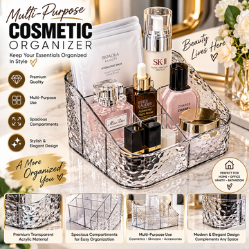 Multi-Purpose Cosmetic & Vanity Organizer